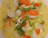 Foto langkah ke 7 dari resep Tumis Sayuran Masak Santan.