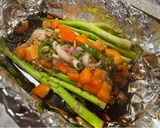 A picture of step 5 of Baked Salmon Foil.