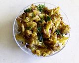 A picture of step 6 of Cauliflower fry.