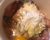 A picture of step 1 of Chilli chicken.