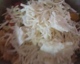 A picture of step 1 of My Mozzerella Salad Pasta. 😀.