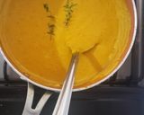 A picture of step 4 of Roasted pumpkin soup.