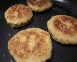 A picture of step 3 of Chickpea burger alla Fluffy.