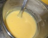 A picture of step 2 of Kokon bature😂 (custard).