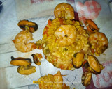 Foto del paso 7 de la receta: Arroz de langostinos y mejillones al aromas de Montilla moriles