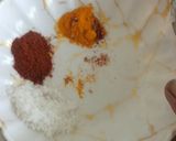 A picture of step 1 of Lucknowi kali masoor dal.