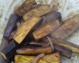 Gambar langkah 3 resipi Terung Goreng Kicap.