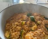 Foto langkah ke 5 dari resep Cheesy Prawn Orzo.