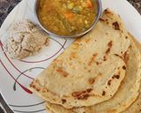 A picture of step 5 of Foxtail millet dosa.