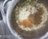 A picture of step 2 of Punjabi Kadhi Pakoda.
