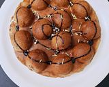 A picture of step 6 of Chocolate Bubbly Waffle.