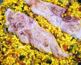 Foto del paso 4 de la receta Arroz con pavo al ajillo