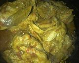 A picture of step 6 of Chicken biryani.