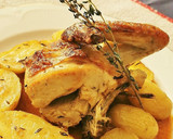Foto del paso 8 de la receta: Pollo rustido (o asado) al horno