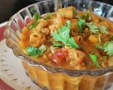 A picture of step 5 of Mutton boti kuzhambu.