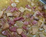 Foto del passaggio 2 della ricetta Risotto zafferano con speck e funghi