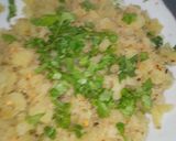 A picture of step 1 of Aloo samosa.