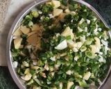 हरे प्याज़ की सब्जी (hare pyaz ki sabzi recipe in hindi) रेसिपी चरण 1 फोटो