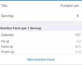 A picture of step 13 of Pumpkin ice cream pie.