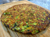 Tortilla exprés 🕰️ espárragos, zanahoria, zapallo italiano 💫