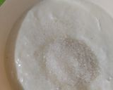 A picture of step 2 of Chat pati dahi bhala chat.