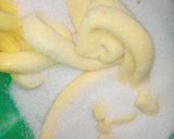 A picture of step 1 of Vanilla and red velvet cake.