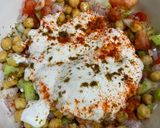 A picture of step 3 of Chickpea & Yogurt Salad.