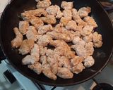 A picture of step 2 of Chicken poppers.