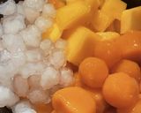 Hình bước làm 5 của món Chè xoài khoai dẻo trân châu