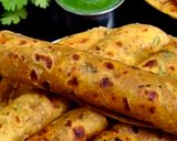 मसाला थेपला और हरी चटनी रेसिपी चरण 7 फोटो