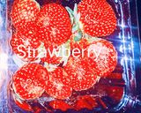 A picture of step 1 of Strawberry Anar Mocktail.