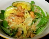 Hình bước làm 3 của món Salad trái bơ