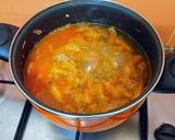 Foto del paso 11 de la receta: Sopa de mariscos a los tres caldos e infusionada con azafrán