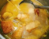Hình bước làm 2 của món Cà ri gà (món chay)
