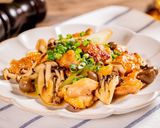 A picture of step 43 of Surprisingly Delicious! Ultimate Oyakodon.