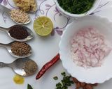 A picture of step 5 of Dill Leaves White Rice.