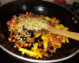 A picture of step 5 of Sprout poha.