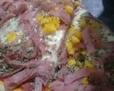 Foto del paso 2 de la receta: Pizza casera con jamón y huevo😍🤗