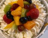 Hình bước làm 3 của món Tiramisu fruit cake