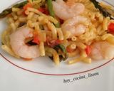 Foto del paso 10 de la receta Fideuá de verduras y gambas