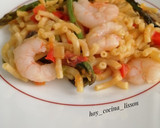 Foto del paso 10 de la receta: Fideuá de verduras y gambas