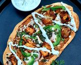 पनीर टिक्का नान्ज़ा विथ मखनी सॉस(Paneer tikka with makhani gravy recipe in Hindi) रेसिपी चरण 8 फोटो