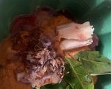 Foto langkah ke 2 dari resep Daging Lapis Telur Pedas.