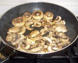 Foto del paso 4 de la receta Nidos de alcachofas con champiñones