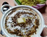A picture of step 4 of Dal Makhani.