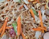 Foto langkah ke 4 dari resep Porree Nudein MitWurstruckchen.