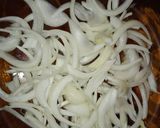 Foto del paso 2 de la receta: Fideos con jamón, cebolla, huevo
