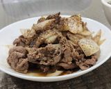 Hình bước làm 4 của món Thịt bò sốt tiêu đen