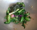 Foto langkah ke 4 dari resep Tempe & cumi cabe ijo.