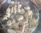 Gambar langkah 1 resipi Bunga Kubis Masak Air.